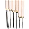 YUANstore 0,1-0,8 cm V tipo Exposedness triangolo scalpello lavorazione del legno scalpelli mano legno intaglio coltelli per intaglio strumenti vuoti (1pc) 4mm