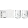 RITZENHOFF 3771001 Bicchiere da gin 700 ml - Serie Sternschliff No. 2-2 pezzi con linea di rilievo - Made in Germany