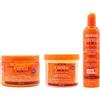 CANTU Twist & Lck Gel idratante al burro di karitè Cantu 13 once con crema attivatore idratante per curl 12 once e crema curling al cocco 12 once