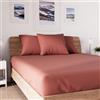 Soleil d'ocre Maglia Uccisione Coperchio, Cotone, Arancione (Mattone), 140 x 190 cm