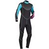 Seac Sense Long, Muta Monopezzo da Uomo per Snorkeling e Subacquea, Neoprene 3 mm