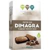 PROMOPHARMA SpA Dimagra Plumcake Proteici 4 Pezzi da 45g Gusto Cacao - Snack Proteico Saporito e Nutriente