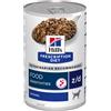 Hill's Prescription Diet Hill's cane z/d food sensitivities lattina 370 gr