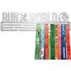 United Medals Run The World Sport Porta Medaglie Acciaio Inossidabile | 48 medaglie | Medal Hanger Display | Steel Medal Holder