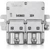 CABLEPELADO - Splitter Distribuito - Splitter - coassiale - connessione easyF - minima attenuazione del segnale - 5-2400MHz - 3 Uscite