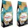 Gimoka - Caffè In Grani - 2 Kg - Miscela ARMONIOSO - Medium Roast - Intensità 8 - Made In Italy - Confezione Da 2 Pacchi Da 1 Kg