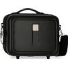 Roll Road Cambogia Beauty case regolabile con tracolla nera 29 x 21 x 15 cm Rigido ABS 9,14 L