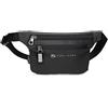 Pepe Jeans Jarvis Marsupio Piatta Nero 25 x 15 x 2,5 cm Poliestere con dettagli in finta pelle