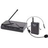 Proel EIKON WM101Hv2 - Radiomicrofono UHF wireless con archetto per canto, sport fitness, karaoke e presentazioni, Nero (WM101Hv2)