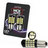 MCK Auto - Sostituzione per LED CanBus H6W Set di lampadine bianche molto chiare e senza errori compatibili con A3 F30 F31
