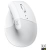 Logitech Mouse Logitech Lift Vertical Ergo Left Wireless a RF + Bluetooth 4000 Dpi bianco [910-006475]