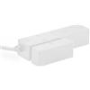 Tsec CLV-03-W Sensore inerziale, con contatto magnetico integrato e cavo intestato, versione a giorno, colore bianco. Tsec