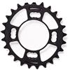 Rotor Corona ovale mtb 25 denti bcd64*4 interna nero