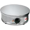 Crepiera elettrica singola liscia - 2000 watt - ⌀ 35 cm.