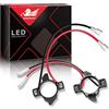 WinPower Set di 2 adattatori di base per lampadine LED H7 compatibili con Jetta/Golf 5, ecc