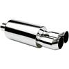 S SUMEX Sumex Pan4000 Race Sport - Terminale Di Scarico Doppio Dtm Look Inox