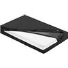 Navaris Custodia Materasso Letto Singolo 100x200x25cm - Cover Coprimaterasso con Cerniera Manici - Sacco Protezione Materassi per Stoccaggio Trasloco