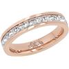 s.Oliver Anello da donna in acciaio inossidabile, con cristallo, colore rosa, fornito in confezione regalo per gioielli, 52/16.5