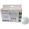 V-TAC LAMPADINA LED A60 E27 8,5W BIANCO FREDDO 3 PEZZI VT-1900-LED217242
