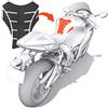 Luxshield Pellicola Protettiva per Vernice per Paraserbatoio della Moto - Antigraffio per Serbatoio - Filo A Carbone & autoadesivo