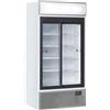 Frigo vetrina Bibite. Lt. 967 - Dim.cm. 120x74,2x200H. - luce interna a LED * PORTE SCOREVOLI *