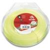 AUSONIA Filo per decespugliatore Stellato Filo per Tagliaerba Giallo a Forma di Stella Esagonale da 3,3 mm x 50 m