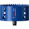 Bosch 1x Sega a tazza EXPERT Multi Material Power Change Plus (per Legno con metallo, Mattone, Ø 127 mm, Professional Accessorio Trapano)