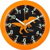 Orologio Da Parete Silenzioso 24 Cm Con Dinosauri E Foglie, Design Moderno E Divertente, Per Cameretta, Soggiorno, Cucina, Acrilico - 3
