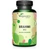 Vegavero BACOPA MONNIERI BIO Vegavero® | 750 mg | Brahmi con Bacopasidi | NOOTROPICO naturale per Memoria e Concentrazione | 180 compresse | Vegan