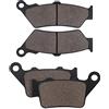Cyleto Pastiglie Freno Anteriore e Posteriore per F650 CS F650CS Scarver 2000-2007 F650 GS F650GS F 650 GS Dakar 1999-2007 F650ST strada 1997-2000