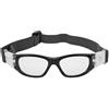 Kuuleyn Occhiali sportivi, occhiali per bambini, occhiali sportivi per bambini Occhiali da calcio regolabili per adolescenti, ciclismo, basket, accessori per basket, calcio, hockey(Nero)