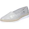 Rieker M9270, Mocassino Donna, Grigio, 39 EU
