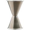 Piazza - Misurino Cocktail in Acciaio Inox, Dosatore Professionale per Attrezzatura Bar, Jigger Japan Style Barman | Capacità 1Oz-2Ozs