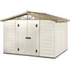 Garofalo Casetta da giardino in pvc garofalo tuscany 280 l.309 x p.261 x h.225 cm
