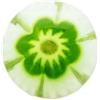 Borghetti Pharma ORECCHINO PALLINA BIANCO VERDE MURANO