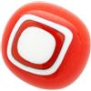 Borghetti Pharma ORECCHINO QUADRATO ROSSO MURANO