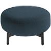 KARTELL pouf poggiapiedi LUNAM tessuto ORSETTO - 6249-N5