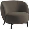 KARTELL poltrona LUNAM tessuto ORSETTO - 6245-N3