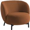 KARTELL poltrona LUNAM tessuto ORSETTO - 6245-N4