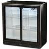 Espositore sottobanco per bevande 168 L - cm 90x50x90h - Ante scorrevoli - Temp. +2°/+10°C.