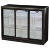 Espositore sottobanco per bevande 254 L - cm 133,5x50x90h - Ante scorrevoli - Temp. +2°/+10°C.