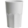 WAF Drink granity bicchiere 400ml PPL bianco base ottagonale FM-63PP-BIANCO (minimo 15 pezzi)