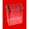 GARNET Portatovaglioli 17x17 da bar in ABS trasparente cm 13,5x9,5x11h