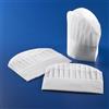 LEONE Cappello chef in TNT bianco cm 28,5x24 25 pezzi