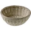 LEONE Cestino Vogue tondo tortora Ø cm 20x6,5h
