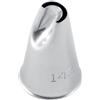 MARTELLATO Bocchetta decorativa piccola Ø mm 18x26h top Ø 9mm inox