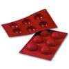 MARTELLATO Siliconflex semifreddo e cottura semisfere 6 posti da Ø mm 60x30h