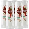 Sunsilk 5x Sunsilk Ricarica Naturale Balsamo Rinforzante con Cocco e Aloe Vera per Capelli Secchi e Sfibrati Nutre Senza Appesantire - 5 Flaconi da 200 ml