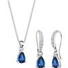 Elli Collana con Pendente da Donna Argento 925, 45 cm