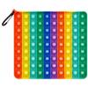 jiuzcare Pop Its Fidget Toy Push Bubble Antistress Pop Gioco Sensoriale Giocattolo in Silicone Sensory Toy Set Moltiplicazione Multicolor Educativo per la Matematica Rilassante Popit Adulti e Bambini